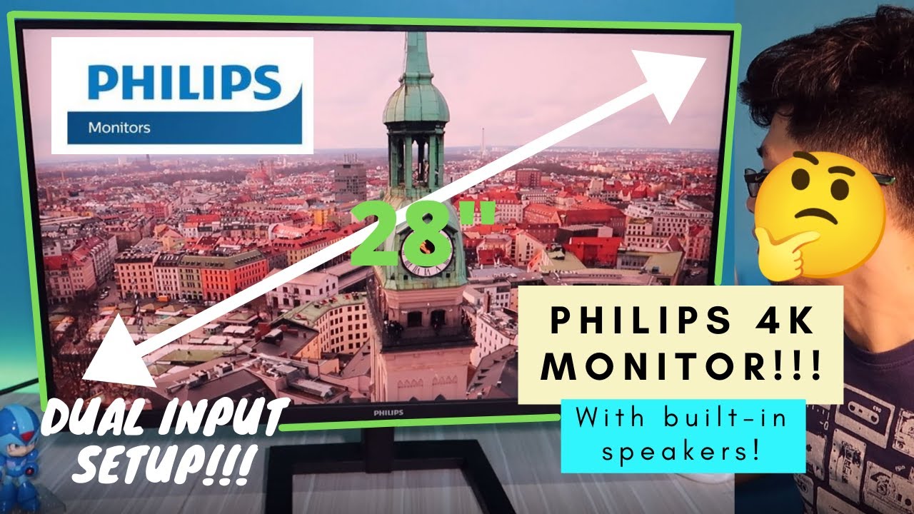 Unboxing Philips 288E2A 28