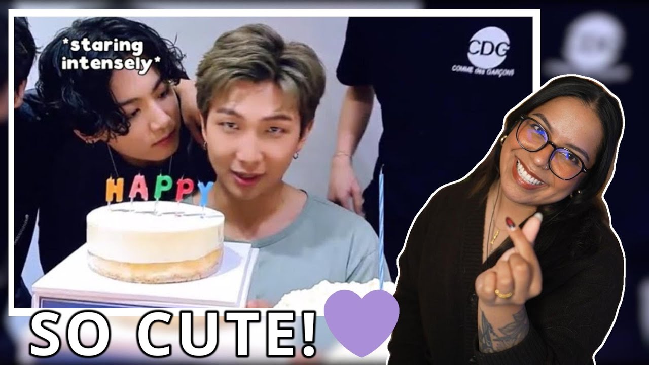 Jungkook being Namjoon’s baby REACTION | i dont want NAMKOOK birthday month to end 😭