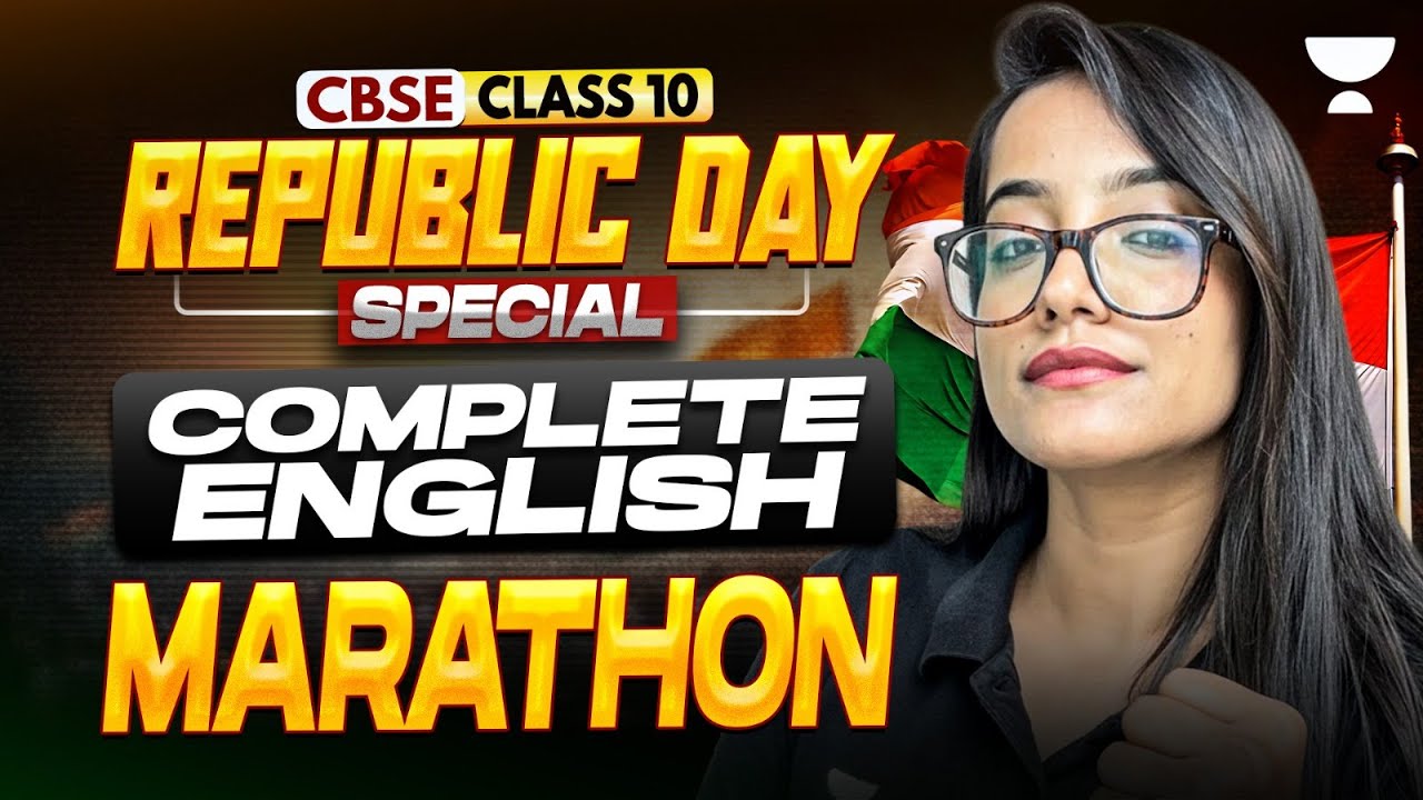 Republic Day Special | Class 10 English Marathon 🔥 | English TOP PYQs (2023–2025) | Juhi Ma'am