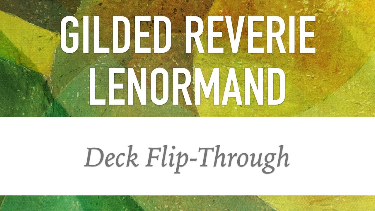 Gilded Reverie Lenormand (Expanded Edition) Flip Through