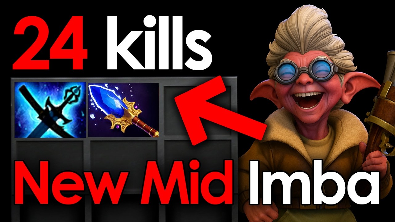 Snapfire Mid is ACTUALLY BROKEN with Aghanim's Scepter + Kaya and Yasha Build! | 7.41c