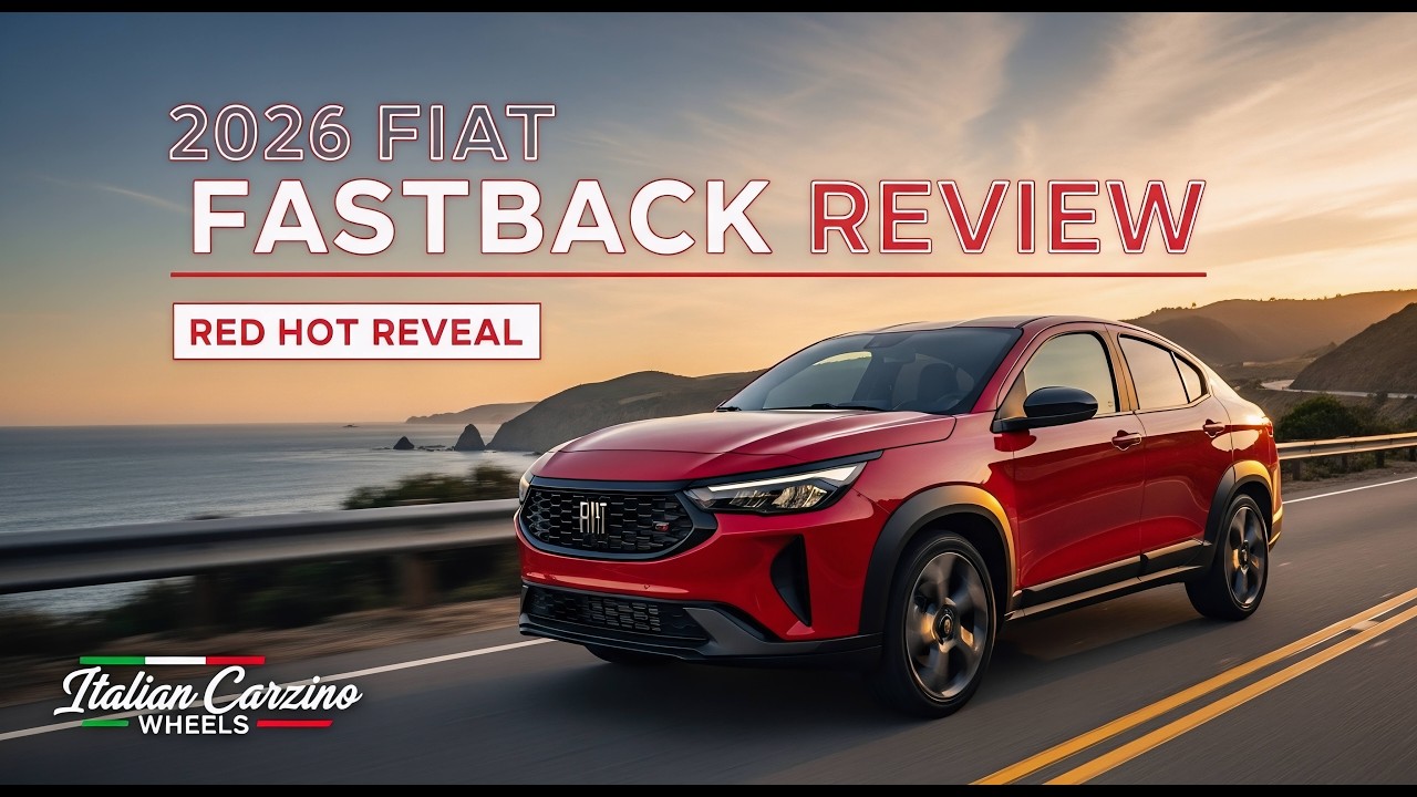 Nuova Fiat Fastback 2026 Rossa Recensione Completa Esterni Interni Motore Prezzo Prova Su Strada