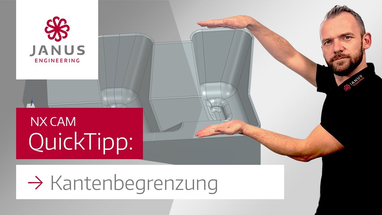 NX CAM Tutorial | Effiziente Flächenauswahl mit der Kantenbegrenzung
