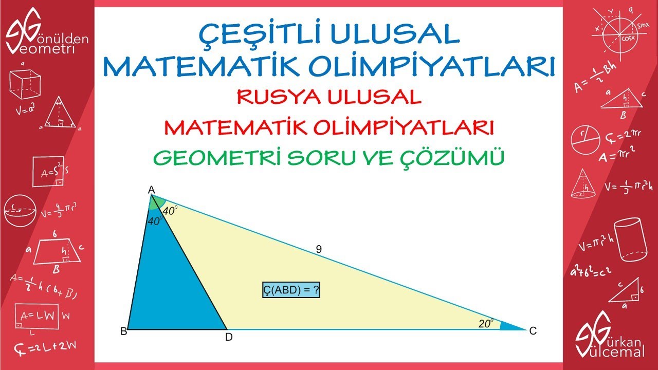 ÇEŞİTLİ ULUSAL MATEMATİK OLİMPİYATLARI (RUSYA) 002