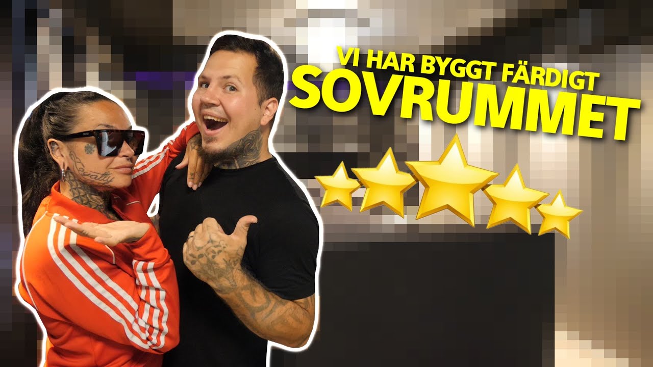 SOVRUMMET ÄR FÄRDIGT   - Det sjukaste vi byggt - Renoverar nya huset