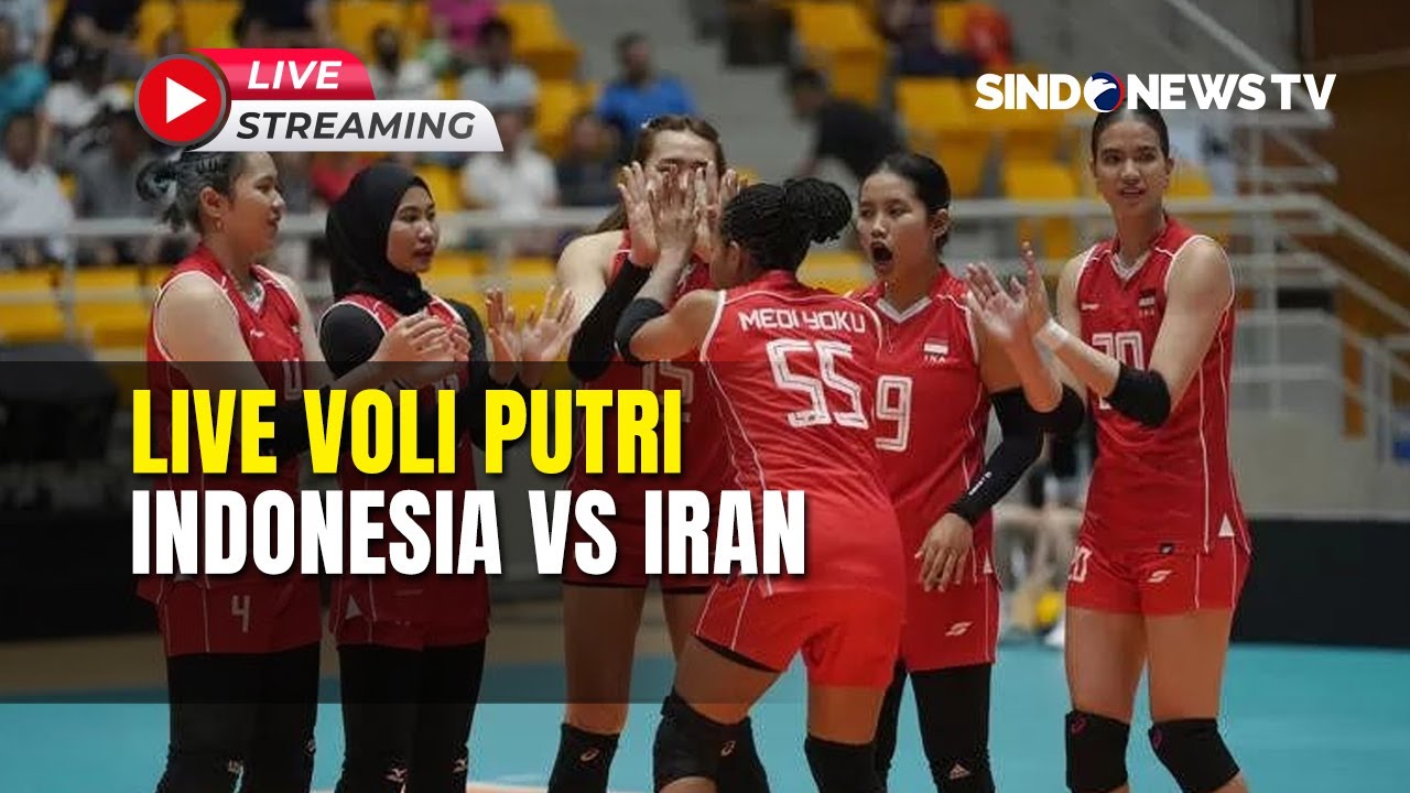 🔴LIVE VOLI PUTRI INDONESIA VS IRAN | 24 OKTOBER 2025