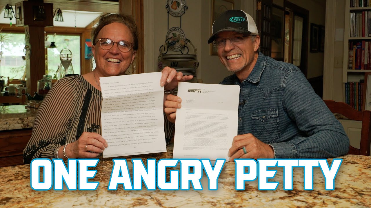 ONE ANGRY PETTY | Kyle Petty Reads Sharon's Passionate Letter to ESPN