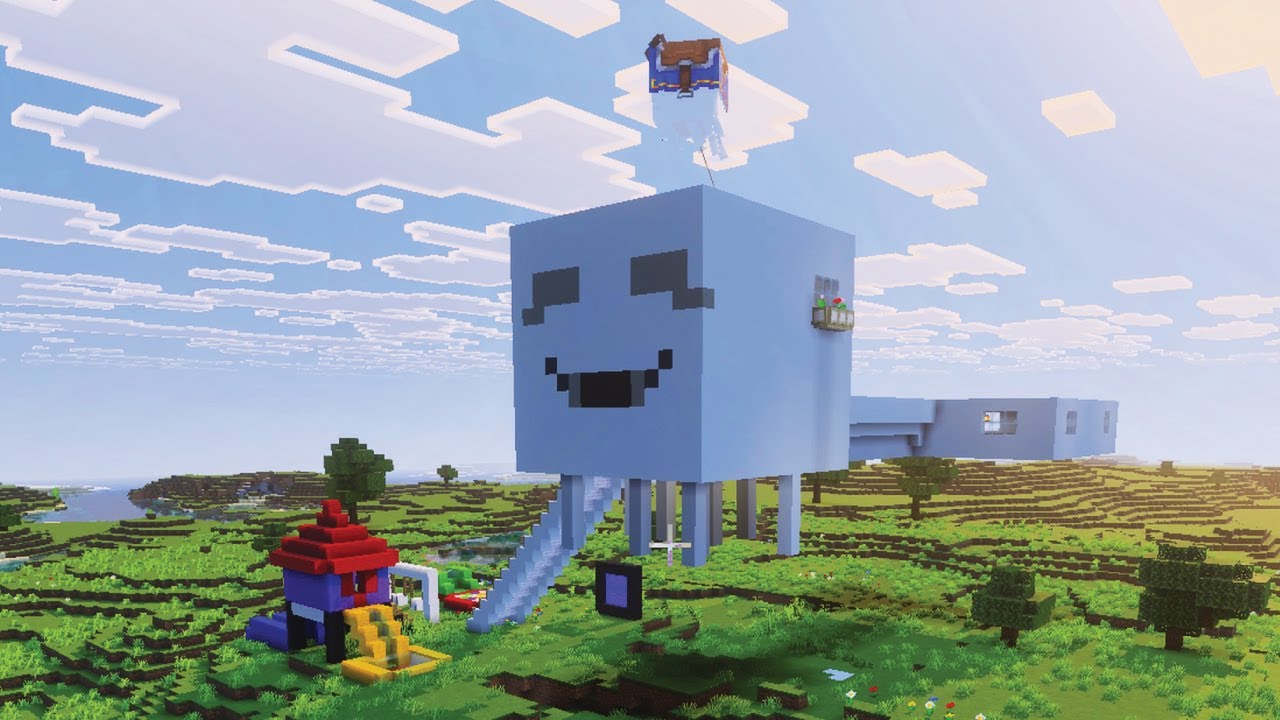 🎓 Minecraft: AGG's first Ghast School in Minecraft! 👻 🔥