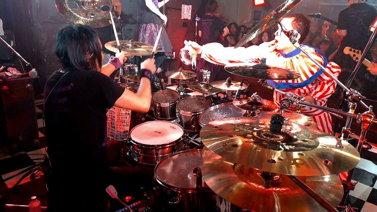 Unlucky Morpheus - 「魔境堕天録サリエル」（Drum cam）2019年8月4日 心斎橋soma