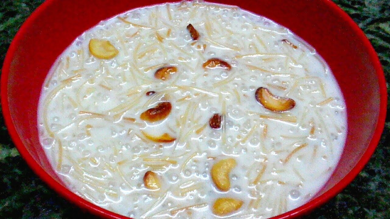 ஜவ்வரிசி & சேமியா பாயசம்/How To Make Semiya Javvarisi Payasam/ South Indian Recipes