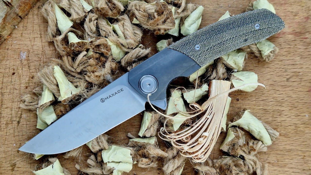 Нож MAMBA Maxace. Уличный тест