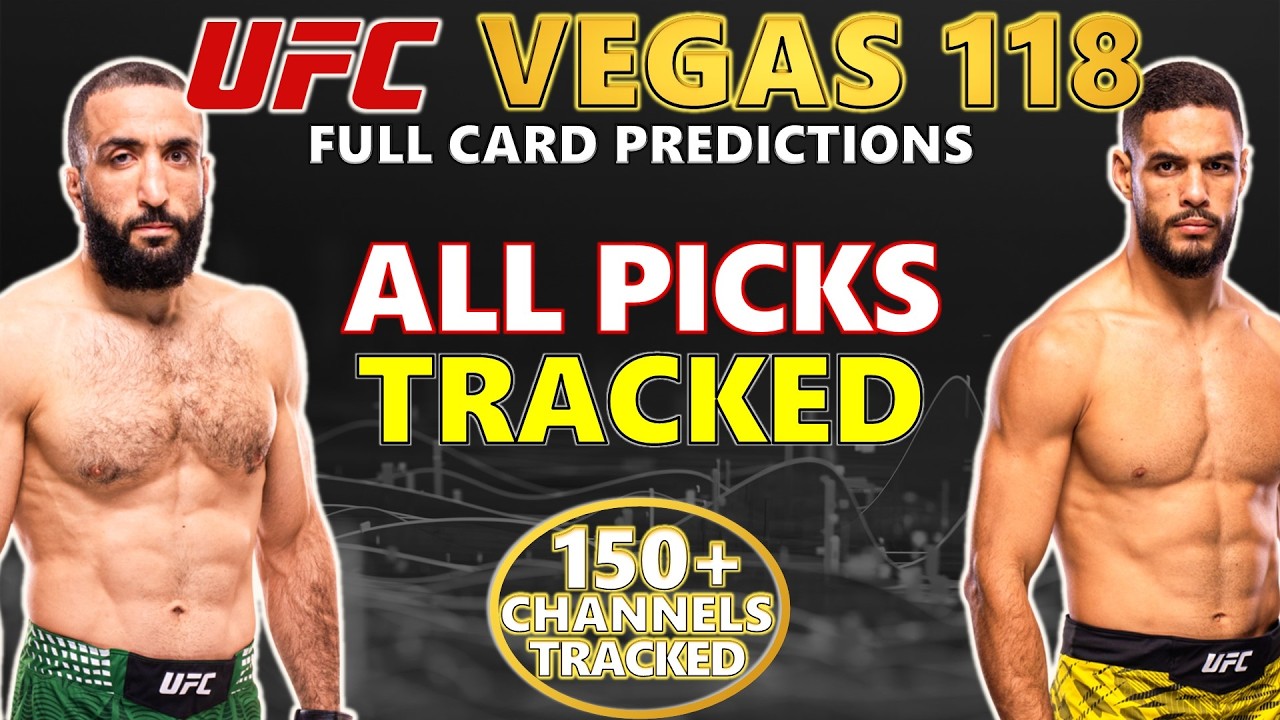 UFC Vegas 118: Muhammad vs. Bonfim - EVERY Channel Tracked (1,100+ Picks!)