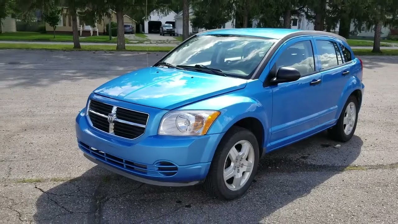 🚗 2008 Dodge Caliber SXT (New Parts, Fresh Tires) | Reliable Compact Car for Auction! 🔧