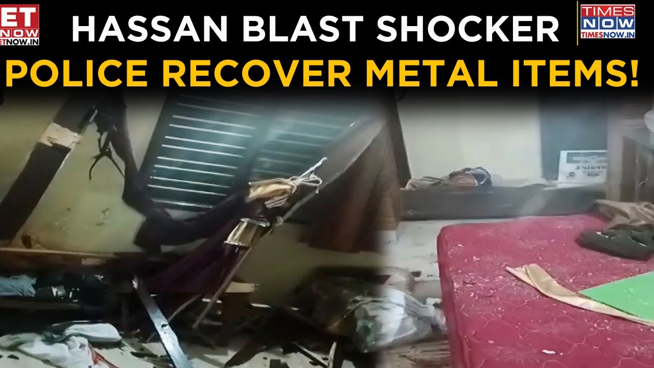 Hassan House Blast: 2 Injured, Suspicious Metal Items Seized | Karnataka News | Top News | ET Now
