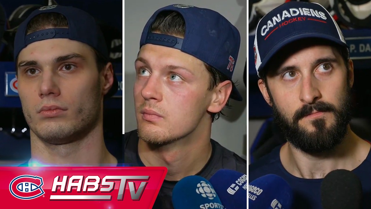 Canadiens address the media at practice | LIVE PRESS CONFERENCES