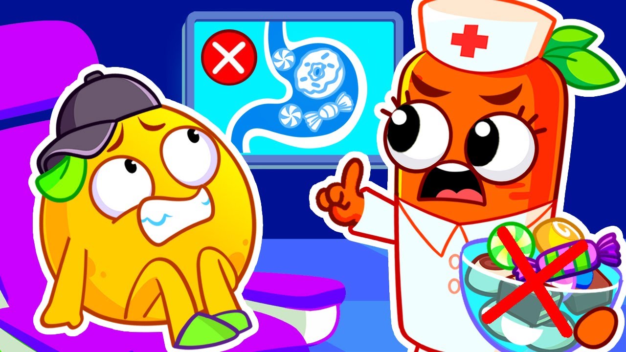 Baby Lemon Learns About the Dangers of Sweets | Good Habits | by Pit & Penny Stories 🥑✨ #song