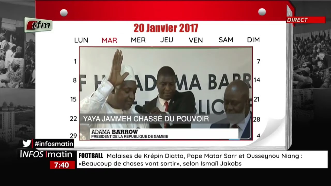 1 jour au Sénégal | 20 janvier 2025 : DONALD TRUMP, UN AN DE TURBULENCES - 20janvier 2026
