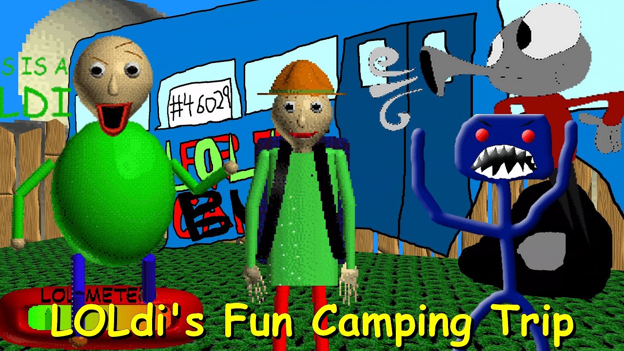 Веселый поход LOLdi — мод Baldi's Basics