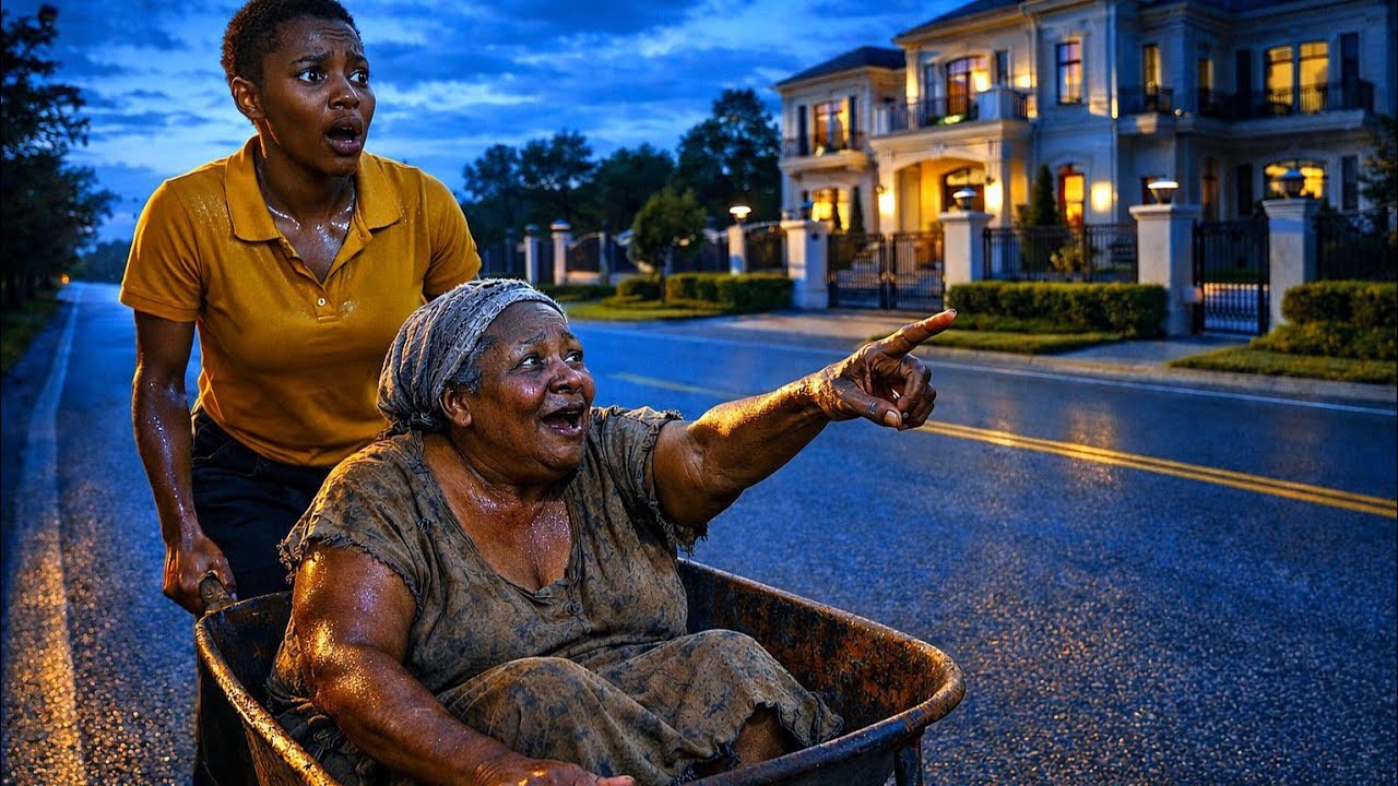 Poor Girl Helps A Lost Old Woman - Until She Pointed to a Billionaire Mansion and Said, &ldquo;That&rsquo;s My..