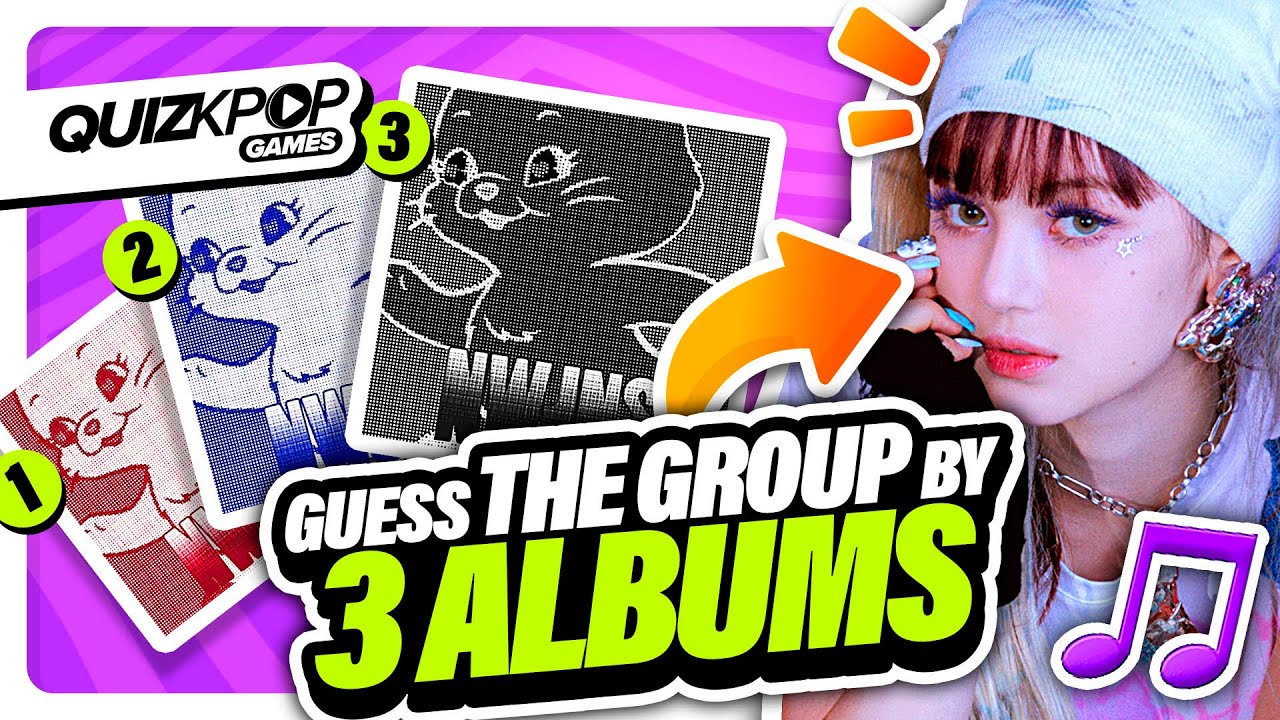 GUESS THE KPOP GROUP BY 3 ALBUM COVERS 🔥 | QUIZ KPOP GAMES 2023 | KPOP QUIZ TRIVIA
