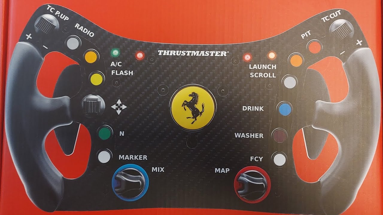Outbox Thrustmaster Ferrari F488 GT3 para base T598