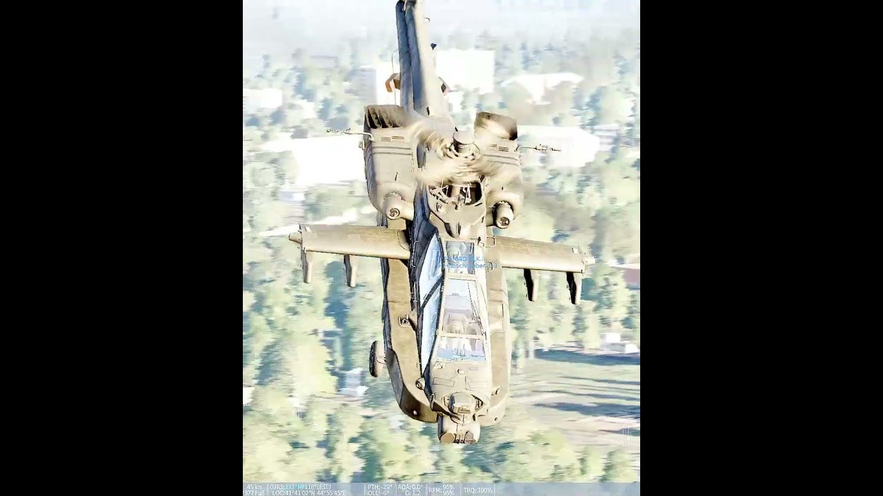 Brotherhood: Elite Pilot (AH64 APACHE FEUER FREI MG ) no commentary