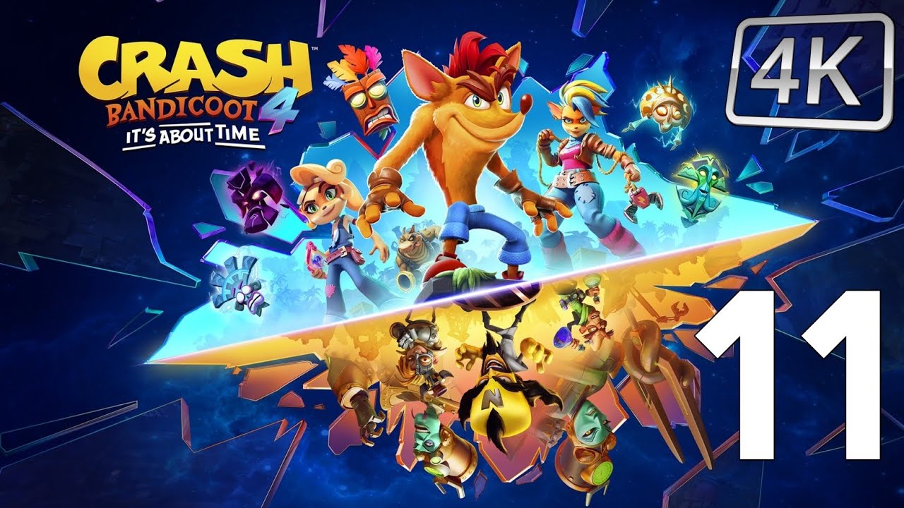 كراش بانديكوت 4 إتز أباوت تايم | الحلقة 11 مترجمة تختيم صامت CRASH BANDICOOT 4