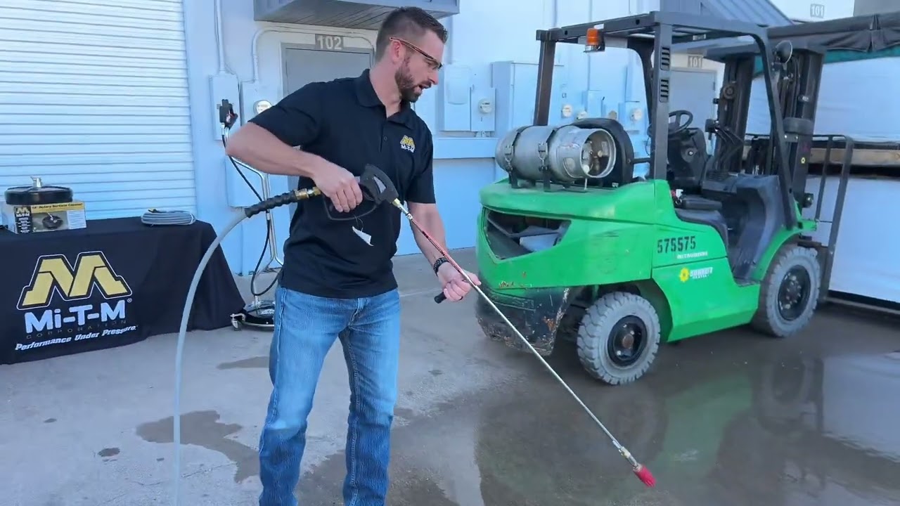 Mi-T-M 4,000 psi Pressure Washer and Surface Cleaners