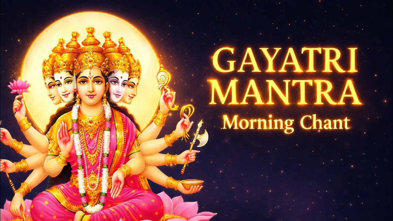 Gayatri Mantra | Divine Morning Chant | 4 Min Sacred Chant