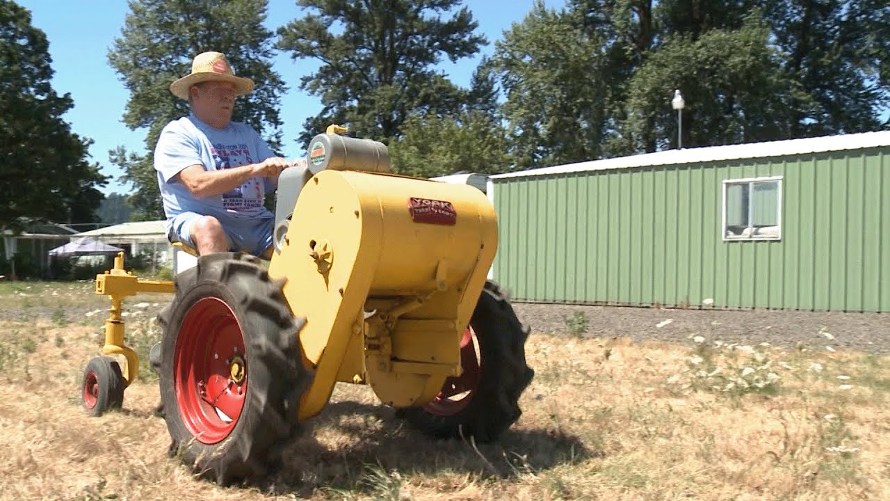 Never Seen This! Meet the YORK TURN O BOUT Classic Garden Tractor built in Oregon around 1950!