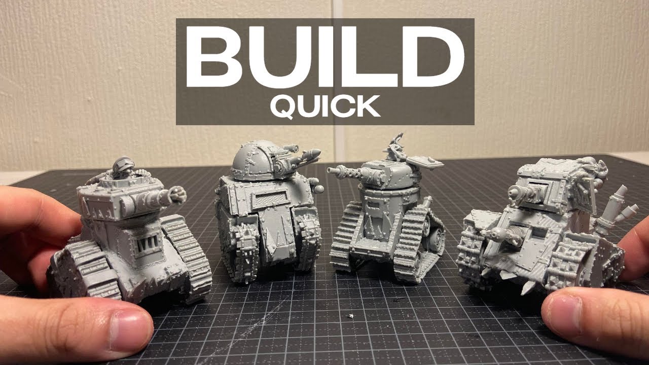 Let's Build: Grot Tanks