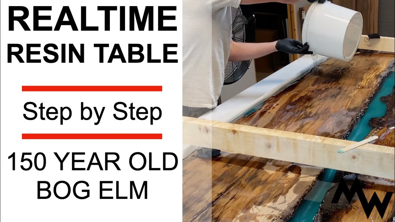 Field Found English Elm | Step by Step | River table p1