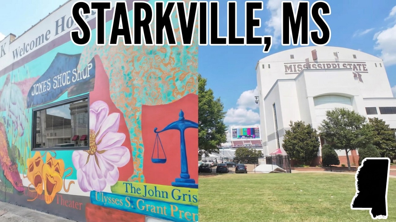 Starkville, Mississippi I Golden Triangle I College Town I 4K