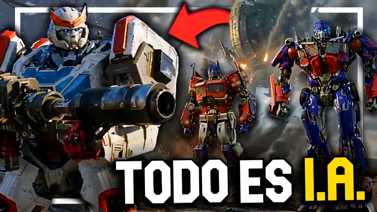 🔴💀 ¿La MEJOR Película de Transformers podría HACERLA una IA? 💀🔴 | Transformers | Rodrixo30