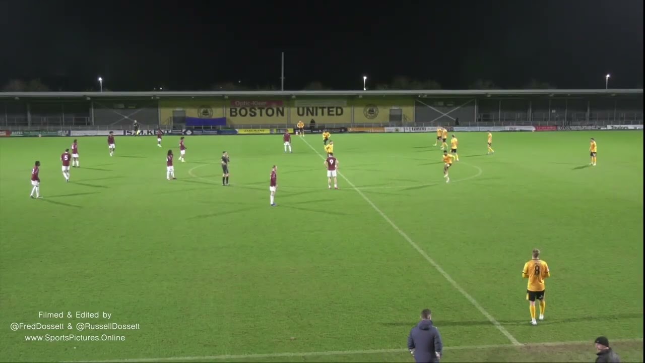 Boston United vs WestHam United U21 Highlights