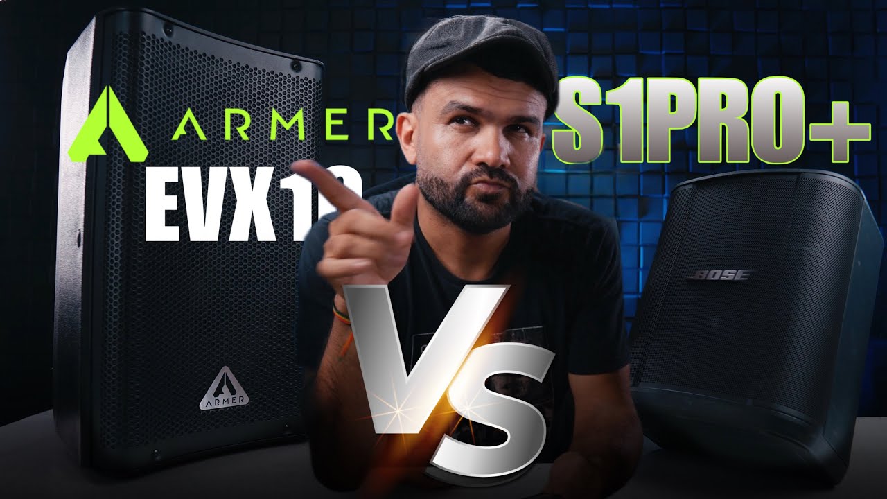ARMER EVX10 VS BOSE S1 PRO+ [QUAL A MELHOR? ]