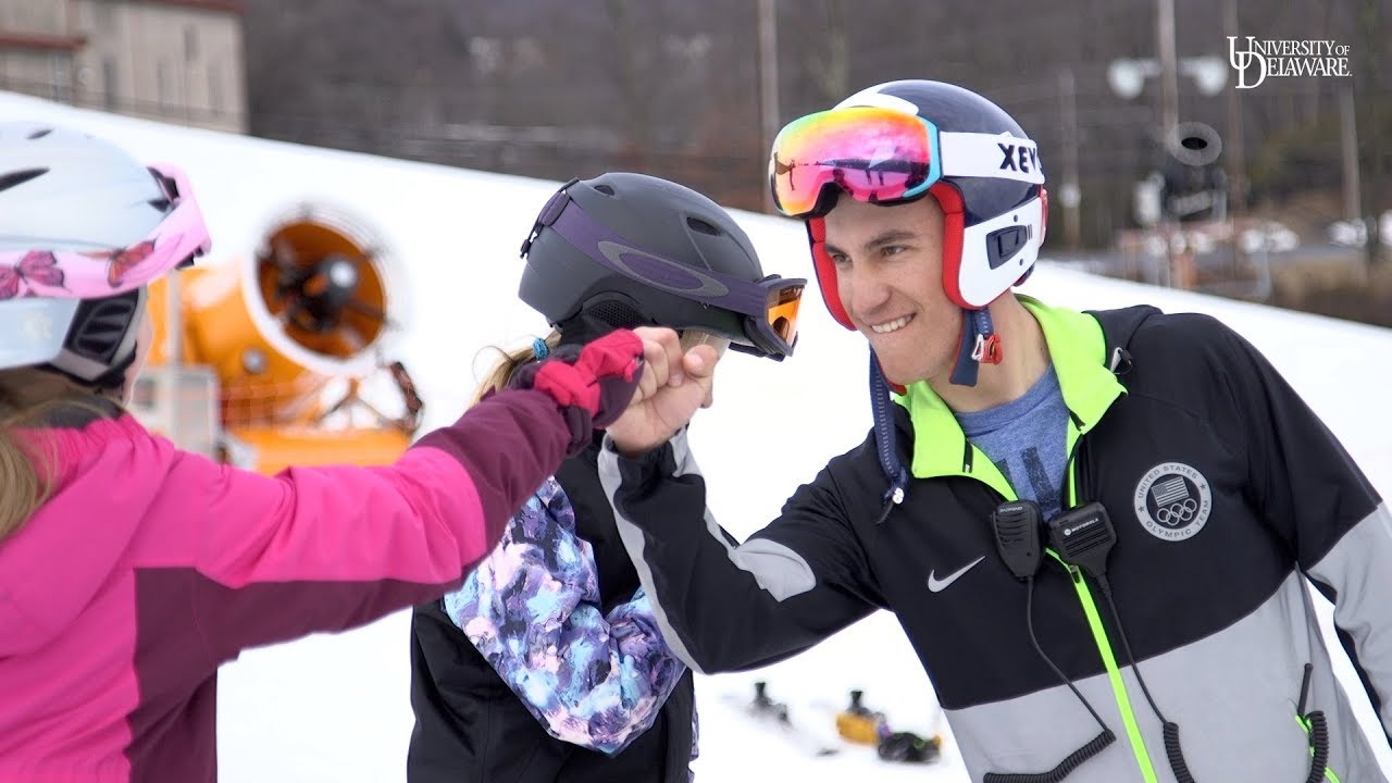 Paralympic skier visits UD amputee clinic, Independence Prosthetics