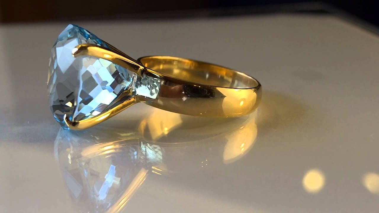 Topas Ring - 750er Gold