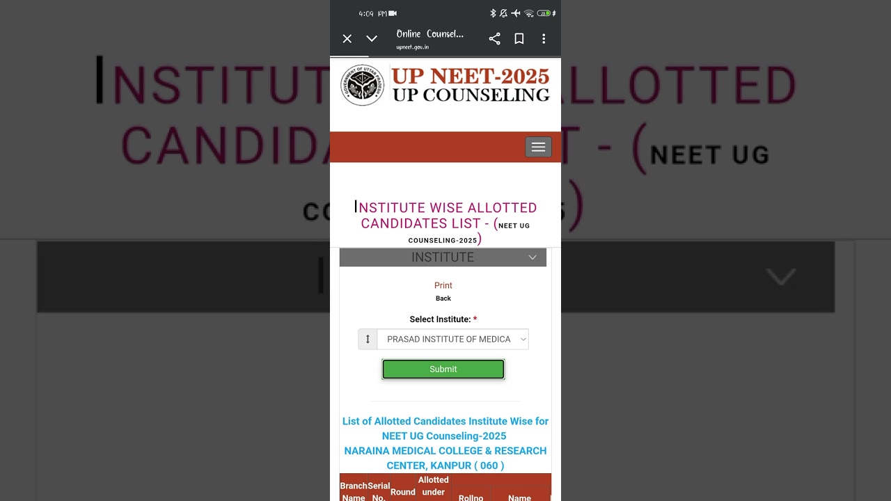 Neet up round2 result #neetresult #nta #neet2025counselling #upneetresult #neetmotivation#trending 