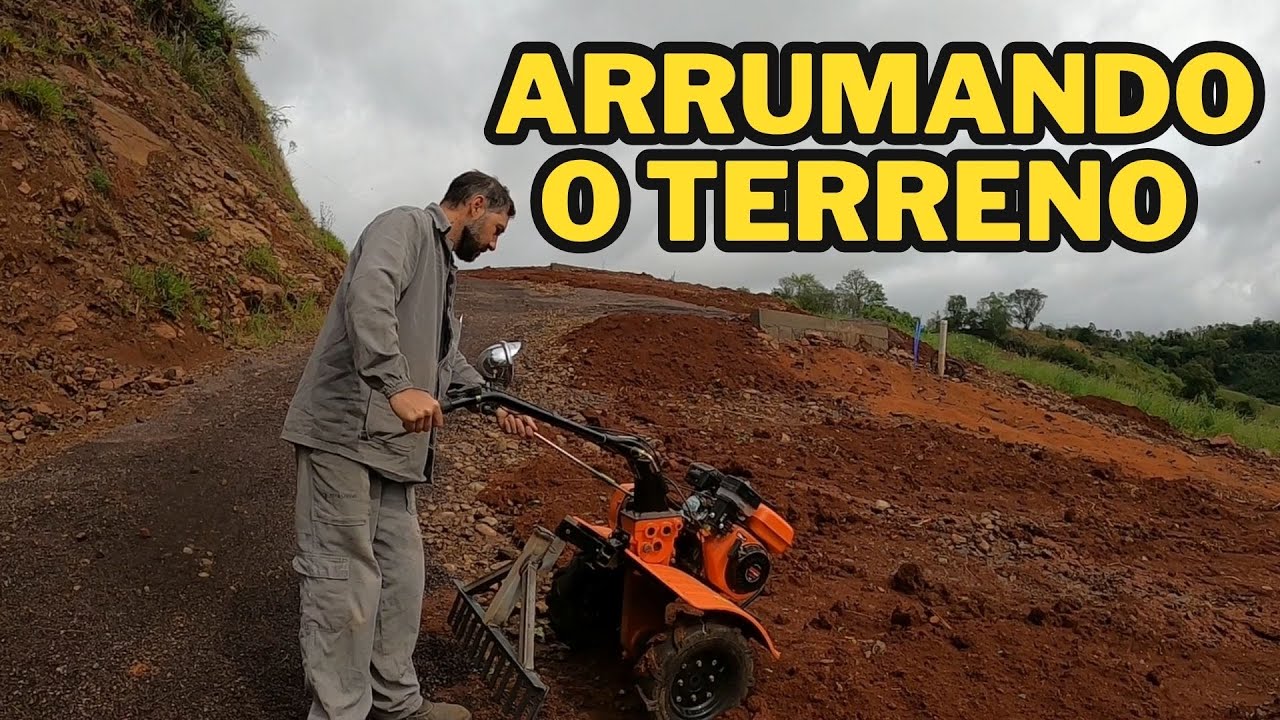 ARRUMANDO O TERRENO