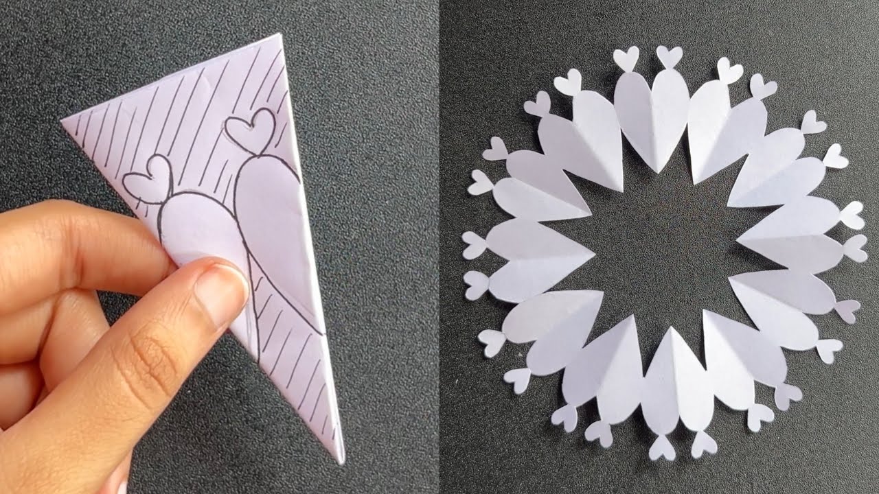 DIY Christmas decoration Ideas / Paper Snowflake / 3D snowflake craft #christmas #diy #papercraft
