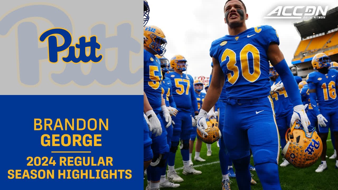 Brandon George 2024 Regular Season Highlights | Pitt Linebacker