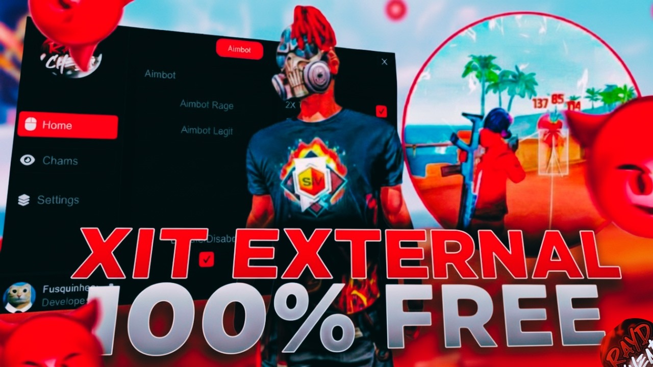 NOVO PAINEL XIT EMULADOR COM AIMBOT E ( GRATIS ) DA RAYD CHEAT GRATIS ?