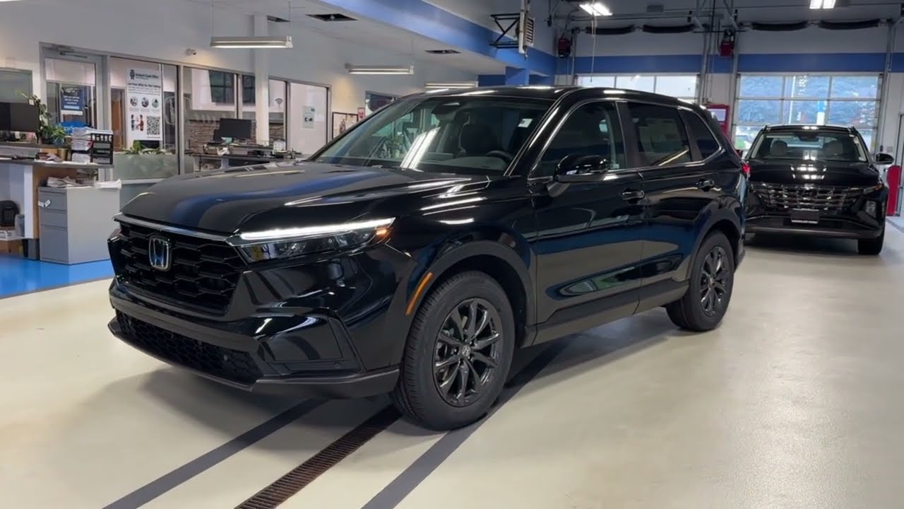 2026 Honda CR-V EX-L | Crystal Black with Black Interior