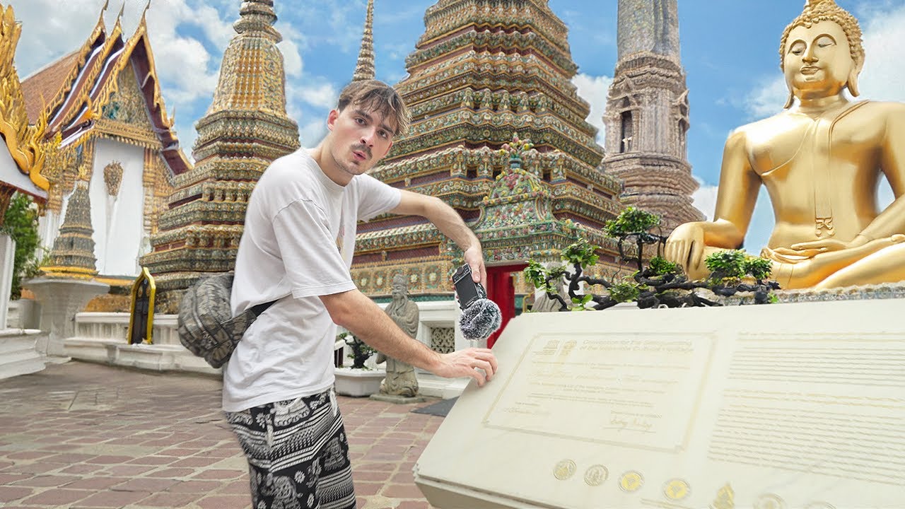 ASMR 1000 TRIGGERS IN THE STREET (IN THAILAND)