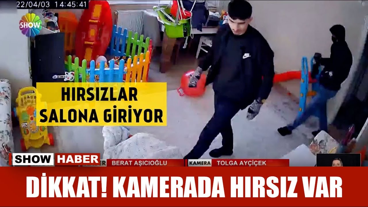 Dikkat! Kamerada hırsız var