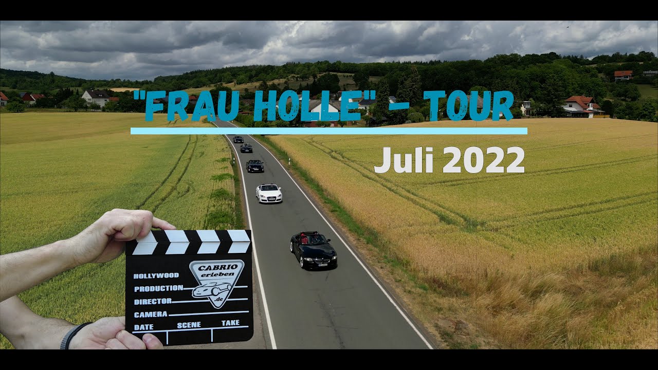 Cabrio Ausfahrt - Frau Holle Tour im Hessisch Lichtenau - 16. Tagestour