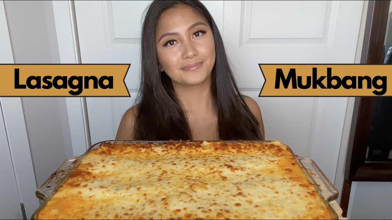 CHEESY LASAGNA 먹방 MUKBANG 라자냐  | Eating Show & ASMR Eating Sounds