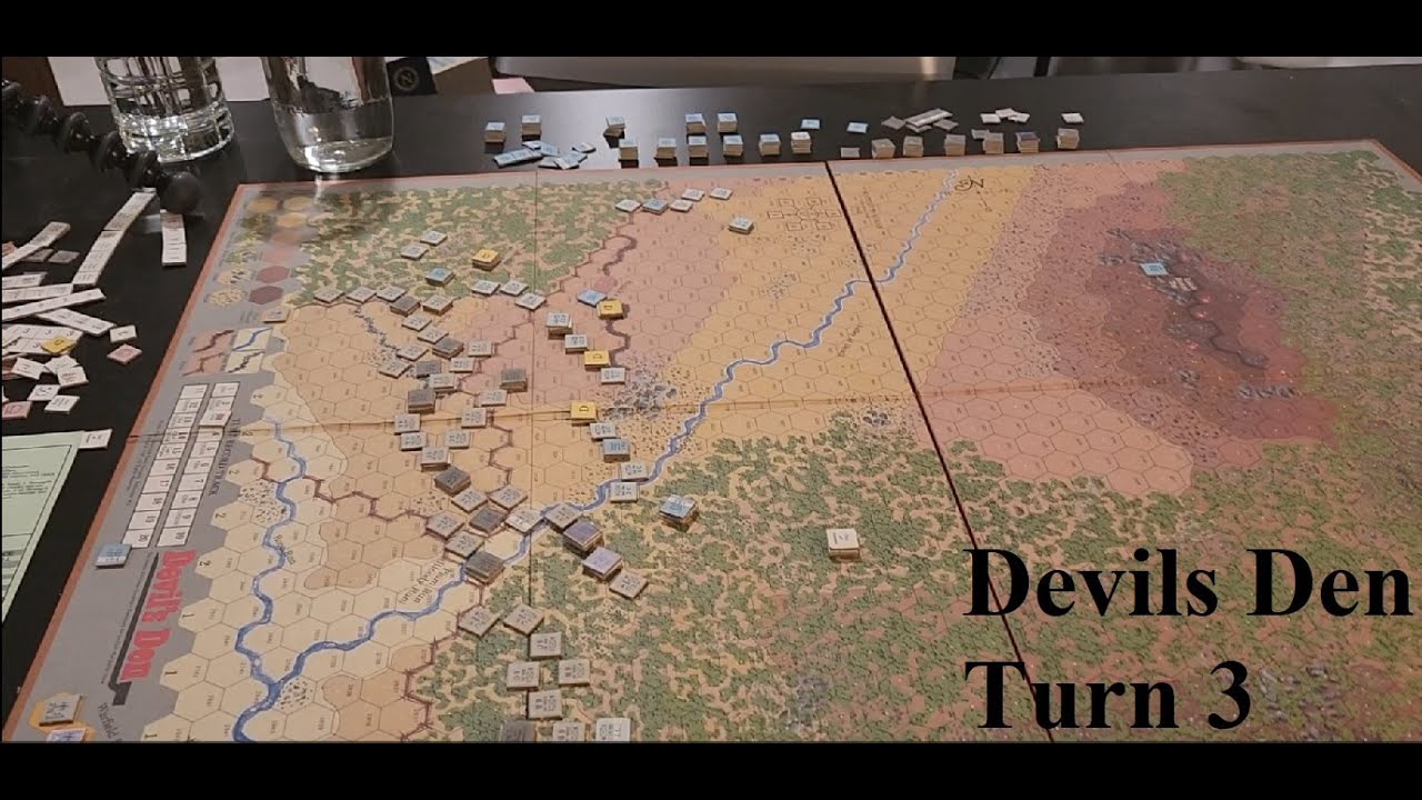 Devil's Den by Avalon Hill Turn 3 After Action Report