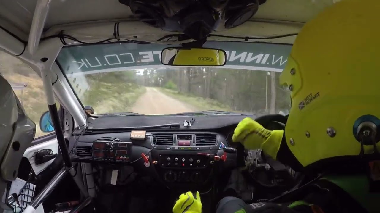 Brett Mckenzie/Barry Young - Speyside stages 2025 - SS6 Whiteash - 16th Fastest
